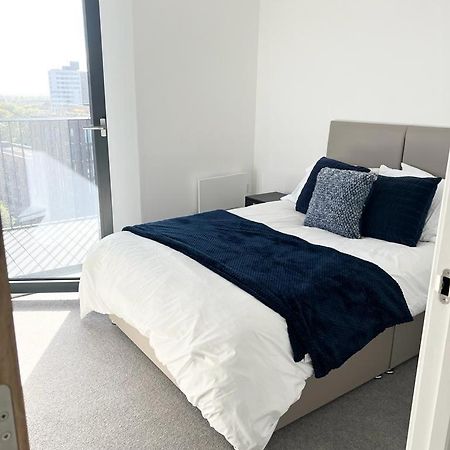 Luxury 2 Bed Apt With City View 맨체스터 외부 사진